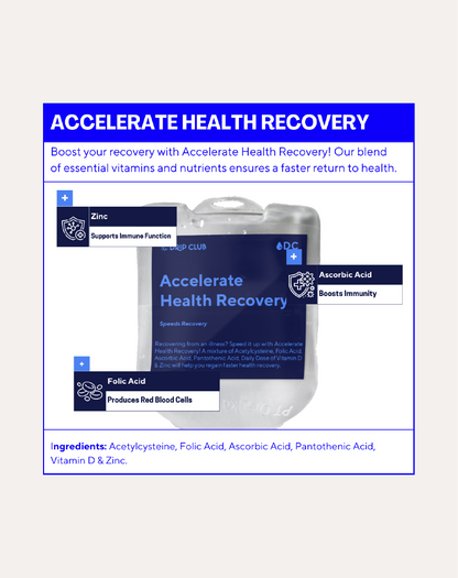 Accelerate Health Recovery + FREE HIGH DOSE VITAMIN C