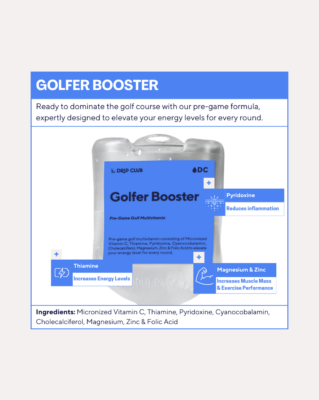 Golfer Booster