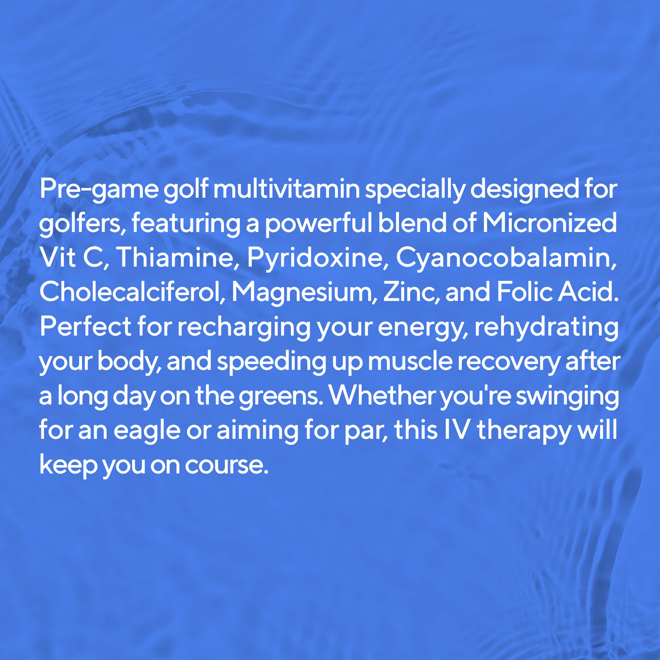 Golfer Booster